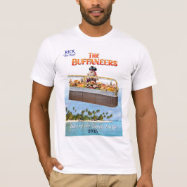 Camiseta Design de "Buffaneers" exclusivos do rick Ewell