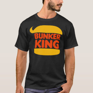 Camiseta Design de Bunker King Engraçado Anti-Trump do Bunk
