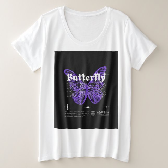 Camiseta Design de Butterflie (Frente do Design)