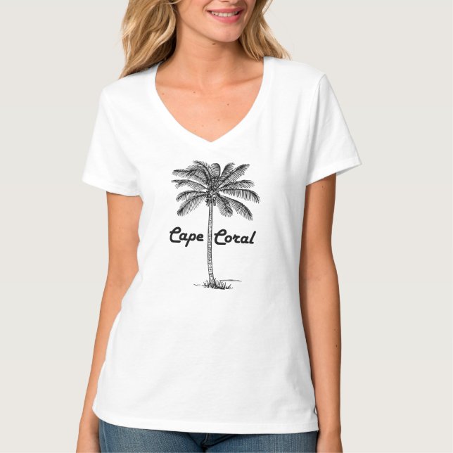 Camiseta Design de Cabo Branco e Cabo Branco (Frente)