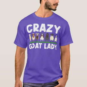 Camiseta Design De Cabra legal Para Mulheres Fazenda De Cab