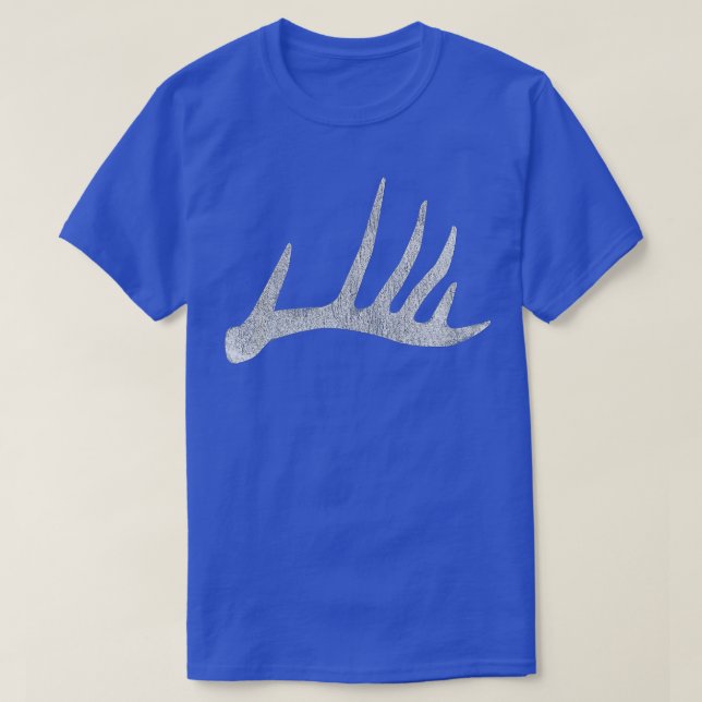 Camiseta Design de caça em rack Whitetail Deer Antler Shed  (Frente do Design)