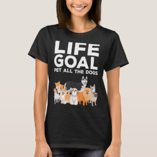 Camiseta Design De Cachorro Cachorro Para Homens Miúdas Cãe