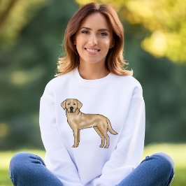 Camiseta Design de cachorro de desenho animado Labrador Ret