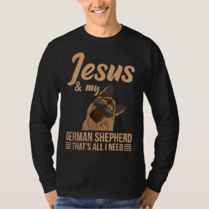 Camiseta Design de cães para o proprietário do German sheph
