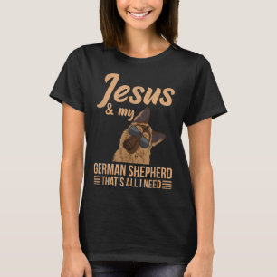 Camiseta Design de cães para o proprietário do German sheph