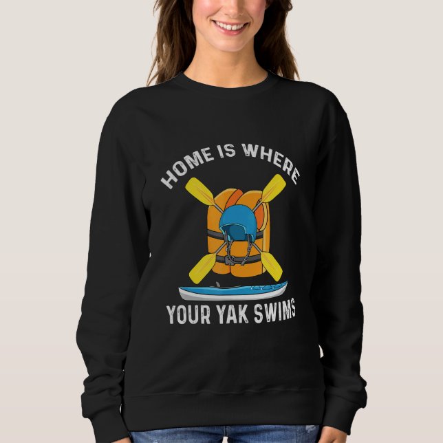 Camiseta Design de Caiaque Fluvial Para um Caiaqueiro (Frente)