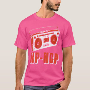 Camiseta Design de Caixa de Boom do Salto Antecipado Retroa