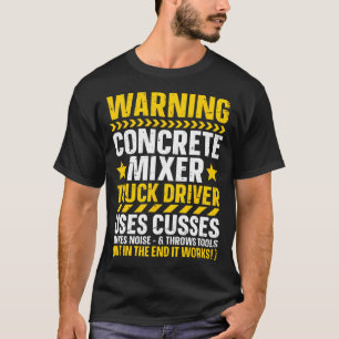 Camiseta Design de Caminhão de Concreto Para Caminhão Beton