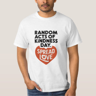 Camiseta Design de Camiseiros do Dia da Bondade