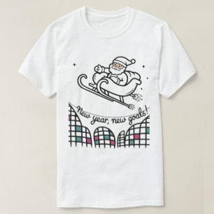 Camiseta Design de Camiseta: Feriados de Ano Novo 2026