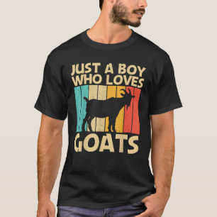 Camiseta Design De Caprino legal Para Crianças De Caprino