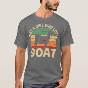Camiseta Design de Caprino legal para Meninas Caprinos Farm