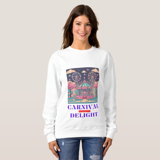 Camiseta Design de Carnaval Delight (Frente Completa)