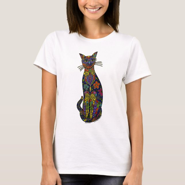 Camiseta Design de Carole Bibisi - GraphiCat (Frente)