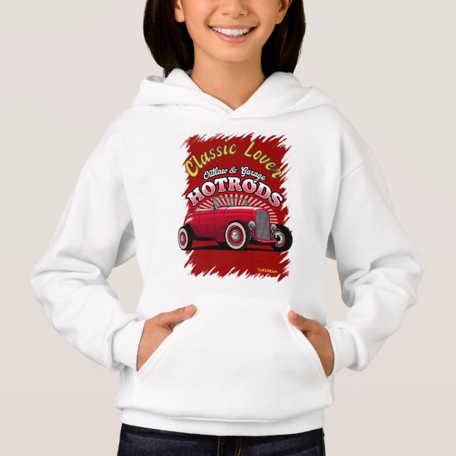 Camiseta Design de carro clássico (Frente)