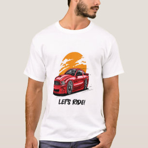 Camiseta Design de carro clássico