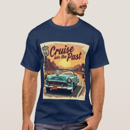 Camiseta Design de carro da Vintage dos anos 50