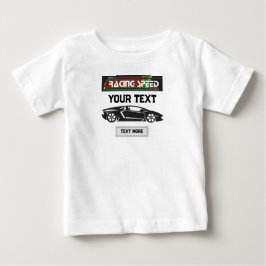 Camiseta Design de Carro de Velocidade de Corrida – Desempe