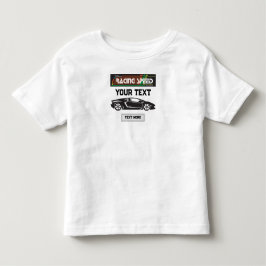 Camiseta Design de Carro de Velocidade de Corrida – Desempe
