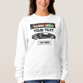 Camiseta Design de Carro de Velocidade de Corrida – Desempe