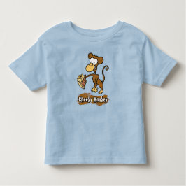 Camiseta Design de Cartografia de Macaco Cheeky