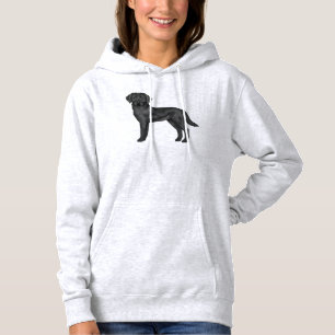 Camiseta Design de Cartoons de Labrador Negro para Retrieve