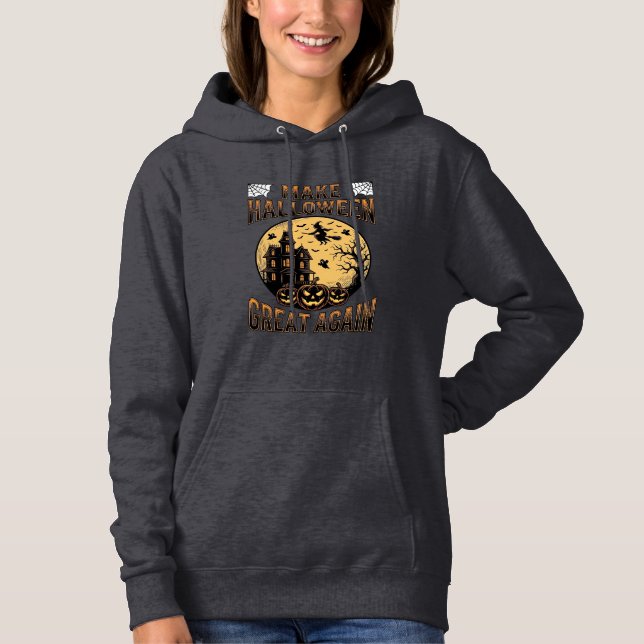 Camiseta Design de Casa Assombrada Vintage Halloween Great  (Frente)