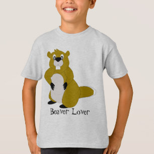 Camiseta Design de castor