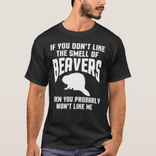 Camiseta Design de castor surpreendente Roupa