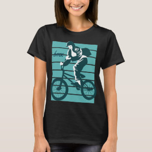 Camiseta Design de Cavaleiro legal - BMX