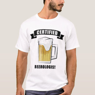 Camiseta Design de Cerveja Engraçado