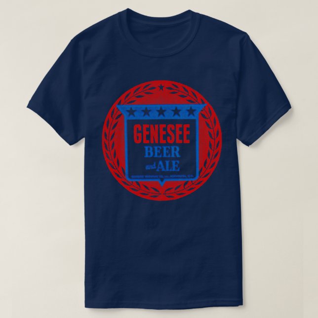 Camiseta Design de Cerveja Genesee Vintage (Frente do Design)