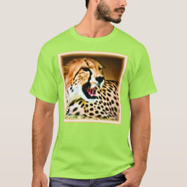 Camiseta "Design de Cheetah feroz e nojento". Comprar Agora