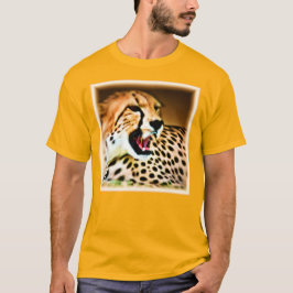 Camiseta "Design de Cheetah feroz e nojento". Comprar Agora