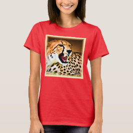 Camiseta "Design de Cheetah feroz e nojento". Comprar Agora