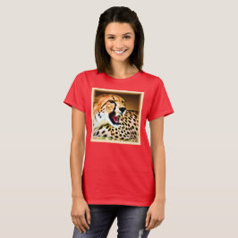 Camiseta "Design de Cheetah feroz e nojento". Comprar Agora