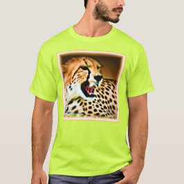 Camiseta "Design de Cheetah feroz e nojento". Comprar Agora