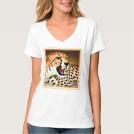Camiseta "Design de Cheetah feroz e nojento". Comprar Agora