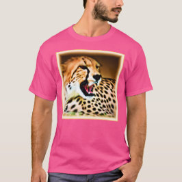 Camiseta "Design de Cheetah feroz e nojento". Comprar Agora