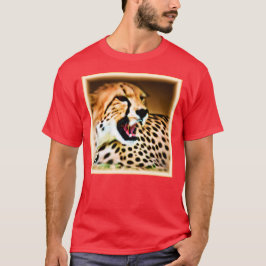 Camiseta "Design de Cheetah feroz e nojento". Comprar Agora