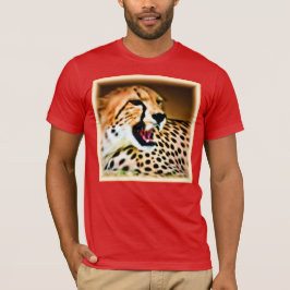 Camiseta "Design de Cheetah feroz e nojento". Comprar Agora