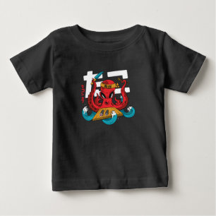 Camiseta Design de Chef de Sushi de Polvo Engraçado