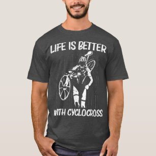 Camiseta Design de Ciclocrua legal Para Homens Mulheres Rac