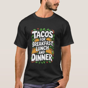 Camiseta Design de Cinco de Mayo Taco Tuesday para Comida M