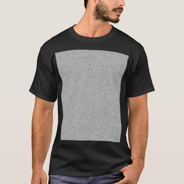 Camiseta Design de Cinza de  Cinza Simples (Frente)