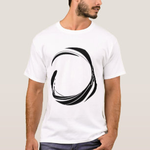 Camiseta Design de Círculo de Redemoinho Abstrato – obra de