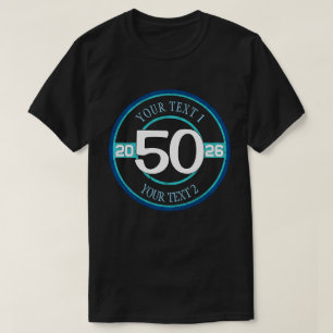 Camiseta Design de Círculo Personalizado Customizado