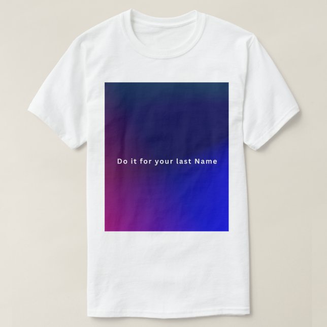 Camiseta design de cita motivacional  (Frente do Design)