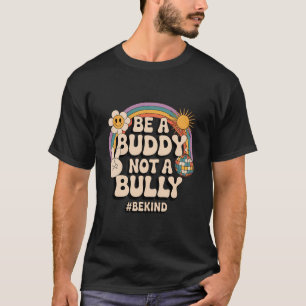 Camiseta Design de Citação de Positividade Contra o Bullyin